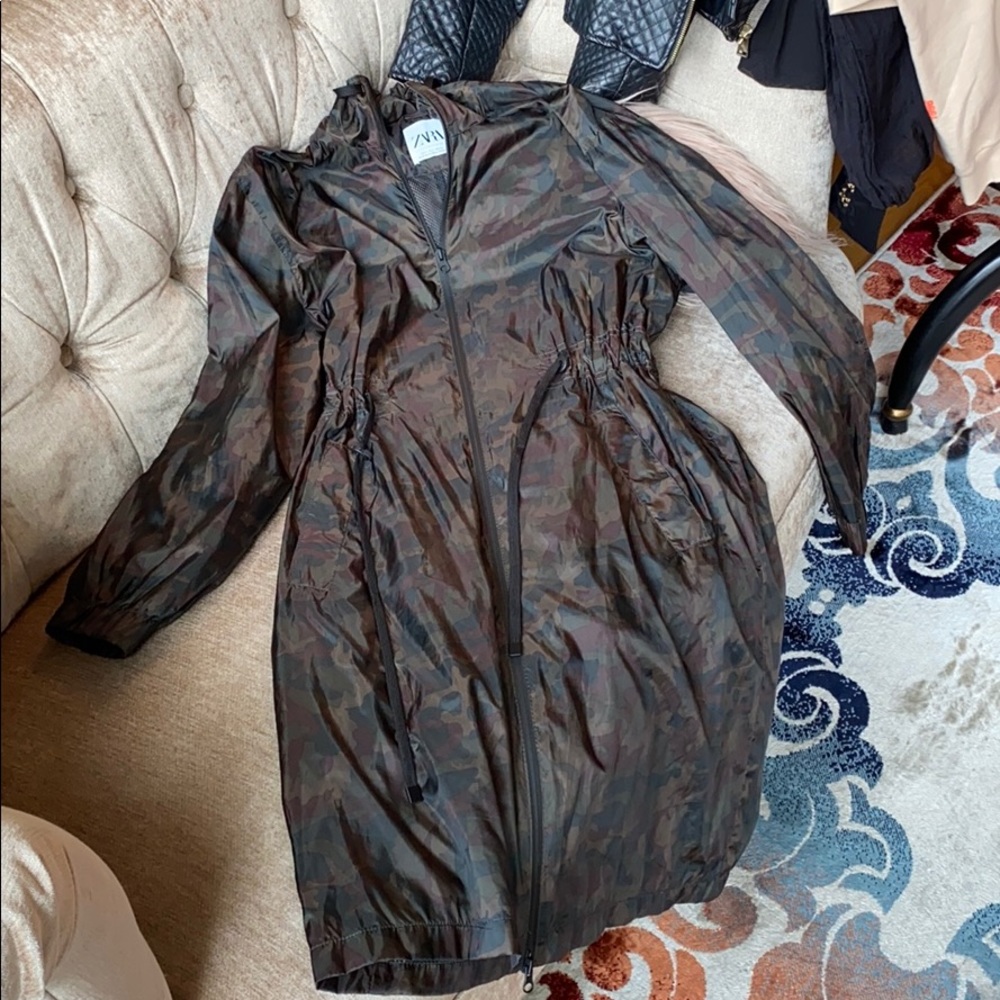 Zara dark Camo coat